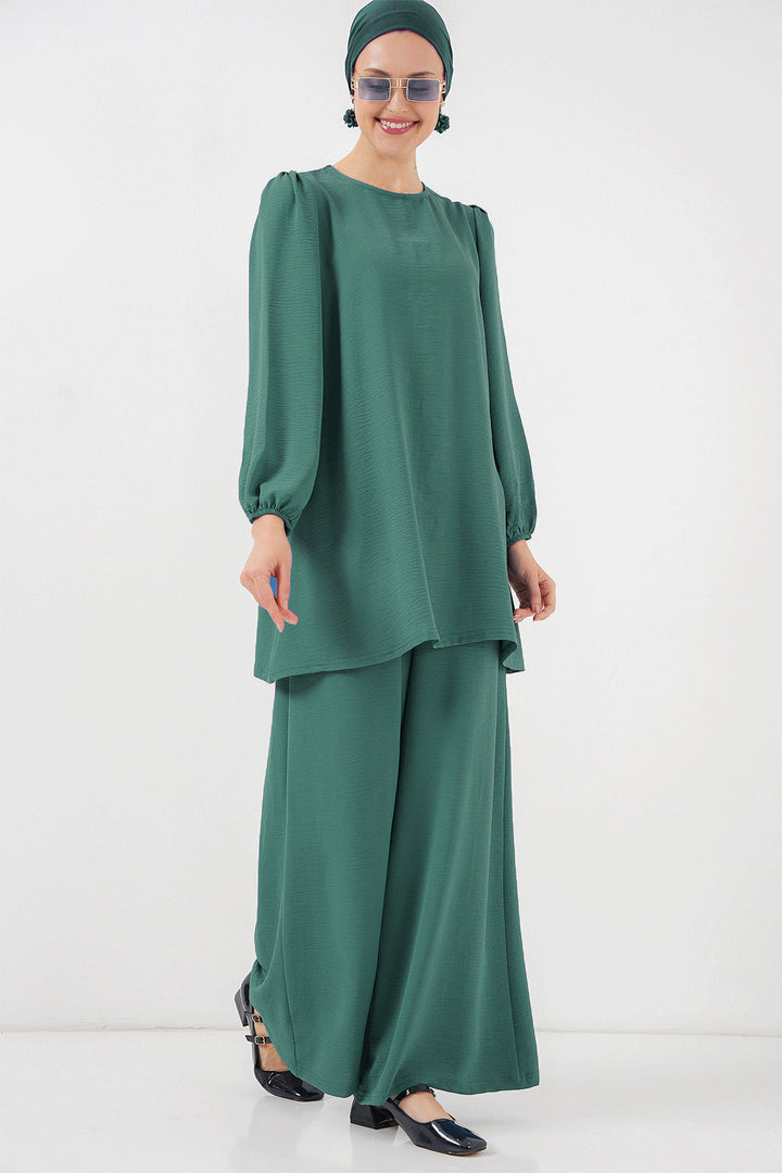 Bigdart Ensemble Haut Bas Tunique Pantalon Ayrobin 6712 - Menthe
