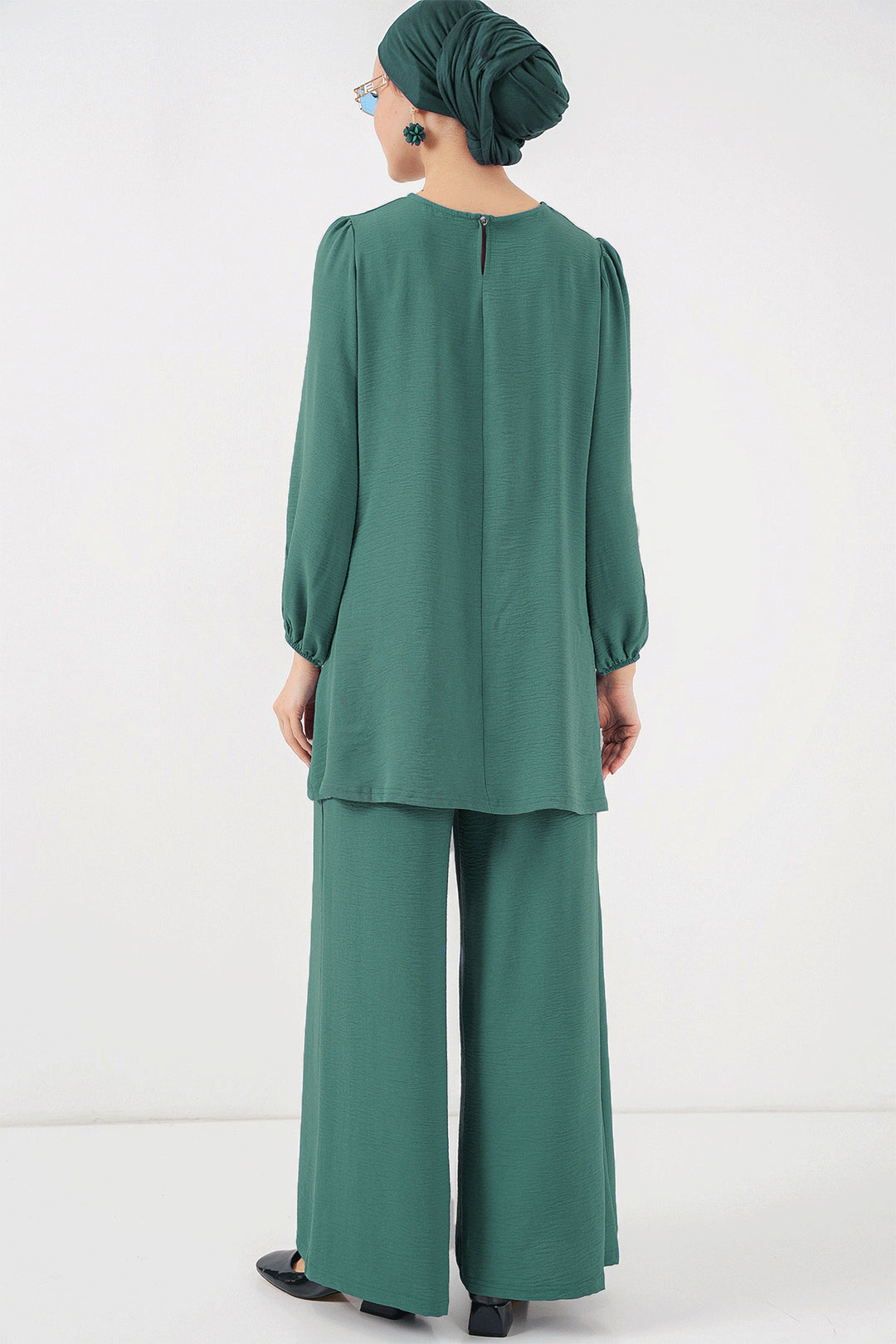 Bigdart Ensemble Haut Bas Tunique Pantalon Ayrobin 6712 - Menthe