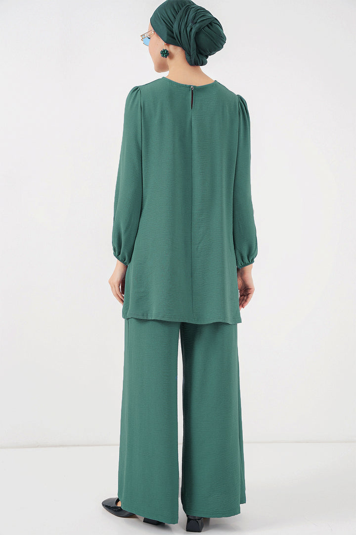 Bigdart Ensemble Haut Bas Tunique Pantalon Ayrobin 6712 - Menthe