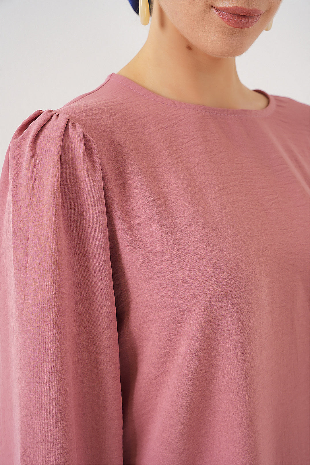 Bigdart Ensemble Haut Bas Tunique Pantalon Ayrobin 6712 - Rose