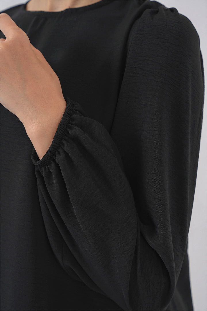 Bigdart Ensemble tunique et pantalon Aérobin 6712 - Noir
