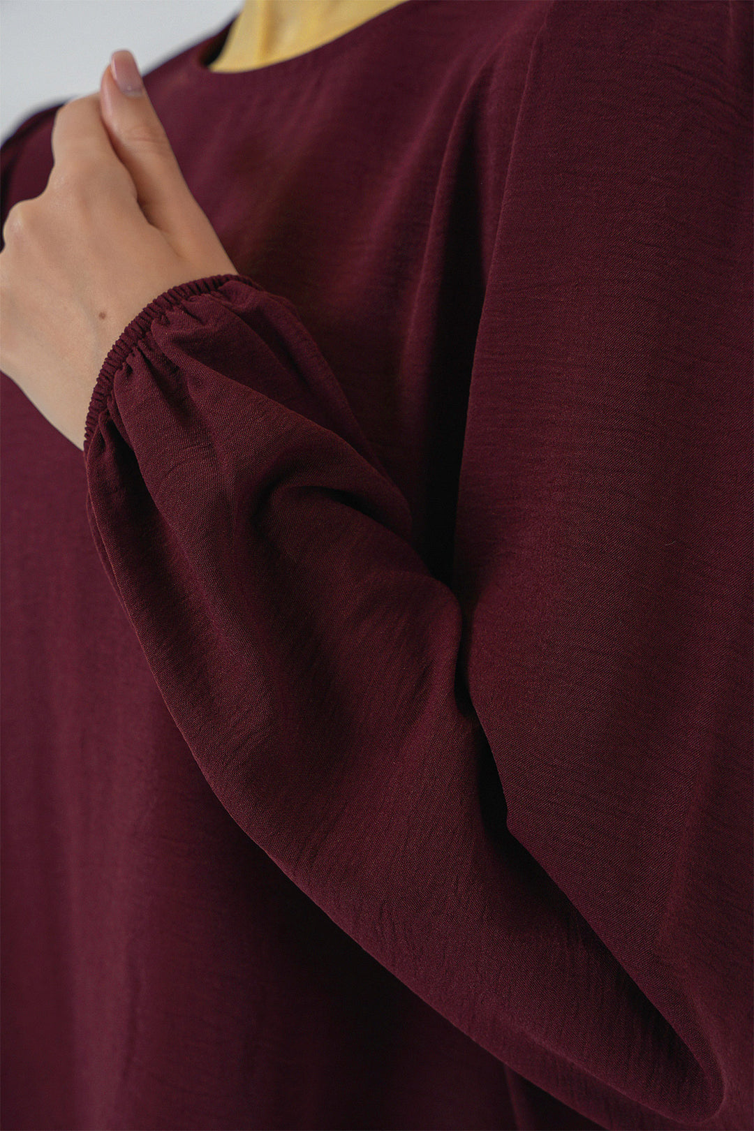 Bigdart Ensemble Haut Bas Tunique Pantalon Ayrobin 6712 - Bordeaux