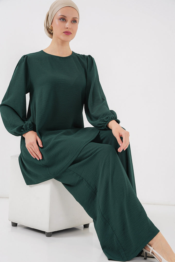 Bigdart Ensemble Tunique Pantalon Ayrobin 6712 - zümrüt Verti