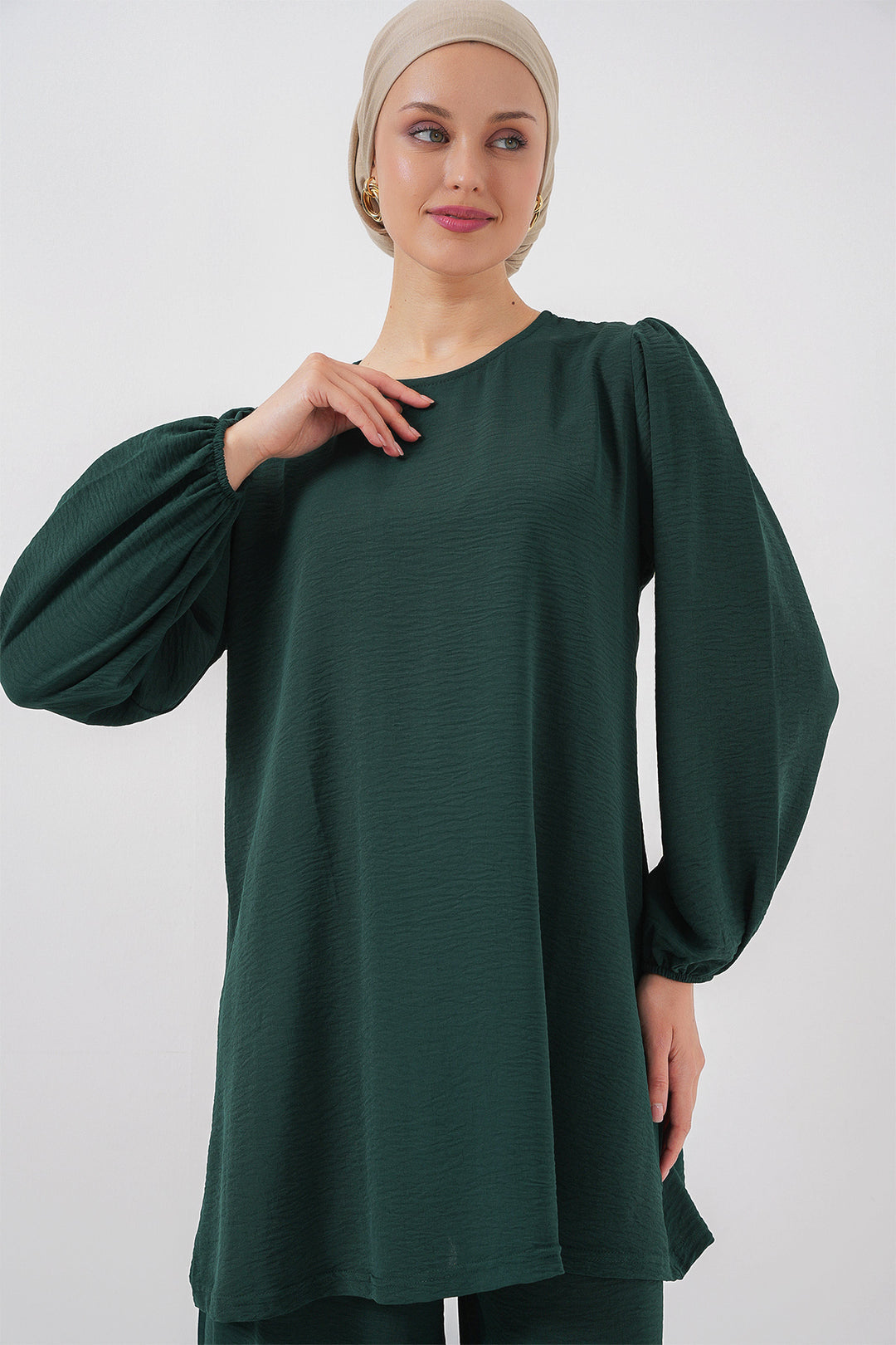 Bigdart Ensemble Tunique Pantalon Ayrobin 6712 - zümrüt Verti
