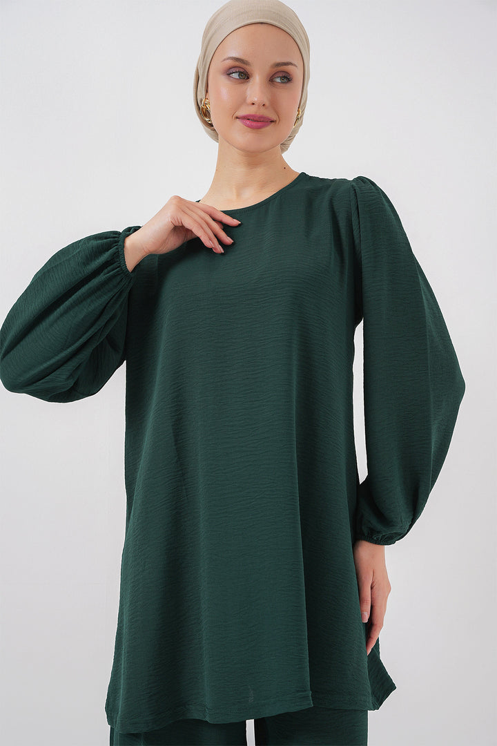 Bigdart Ensemble Tunique Pantalon Ayrobin 6712 - zümrüt Verti