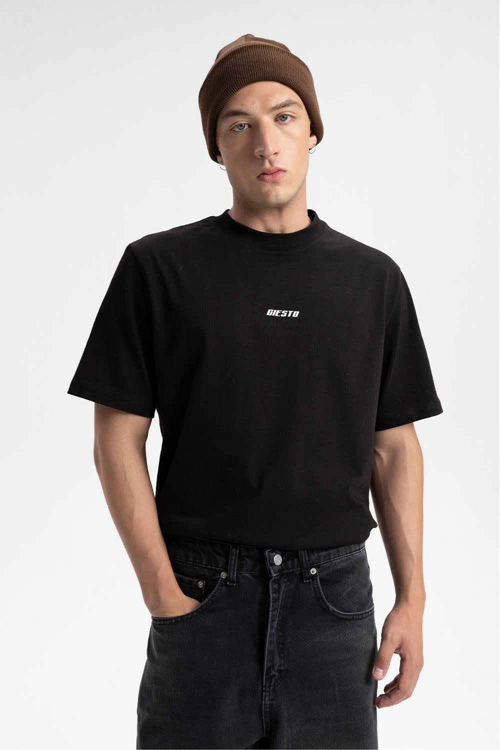 Giesto Jean baggy - Anthracite