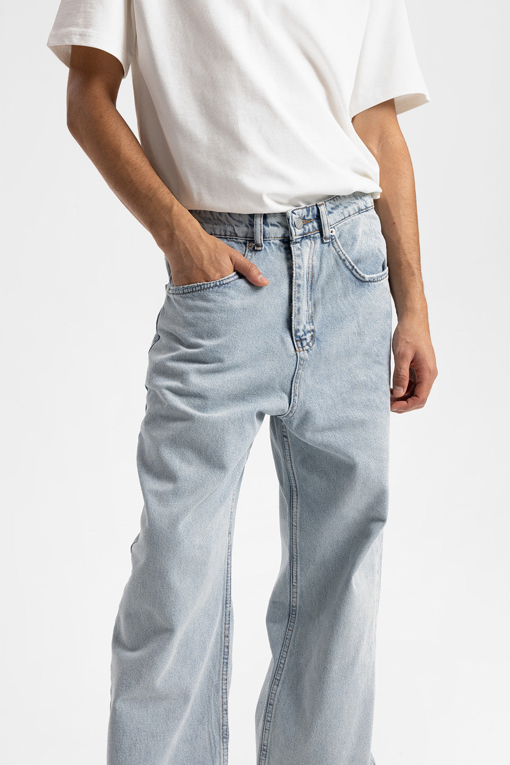 Giesto Jean baggy - Bleu
