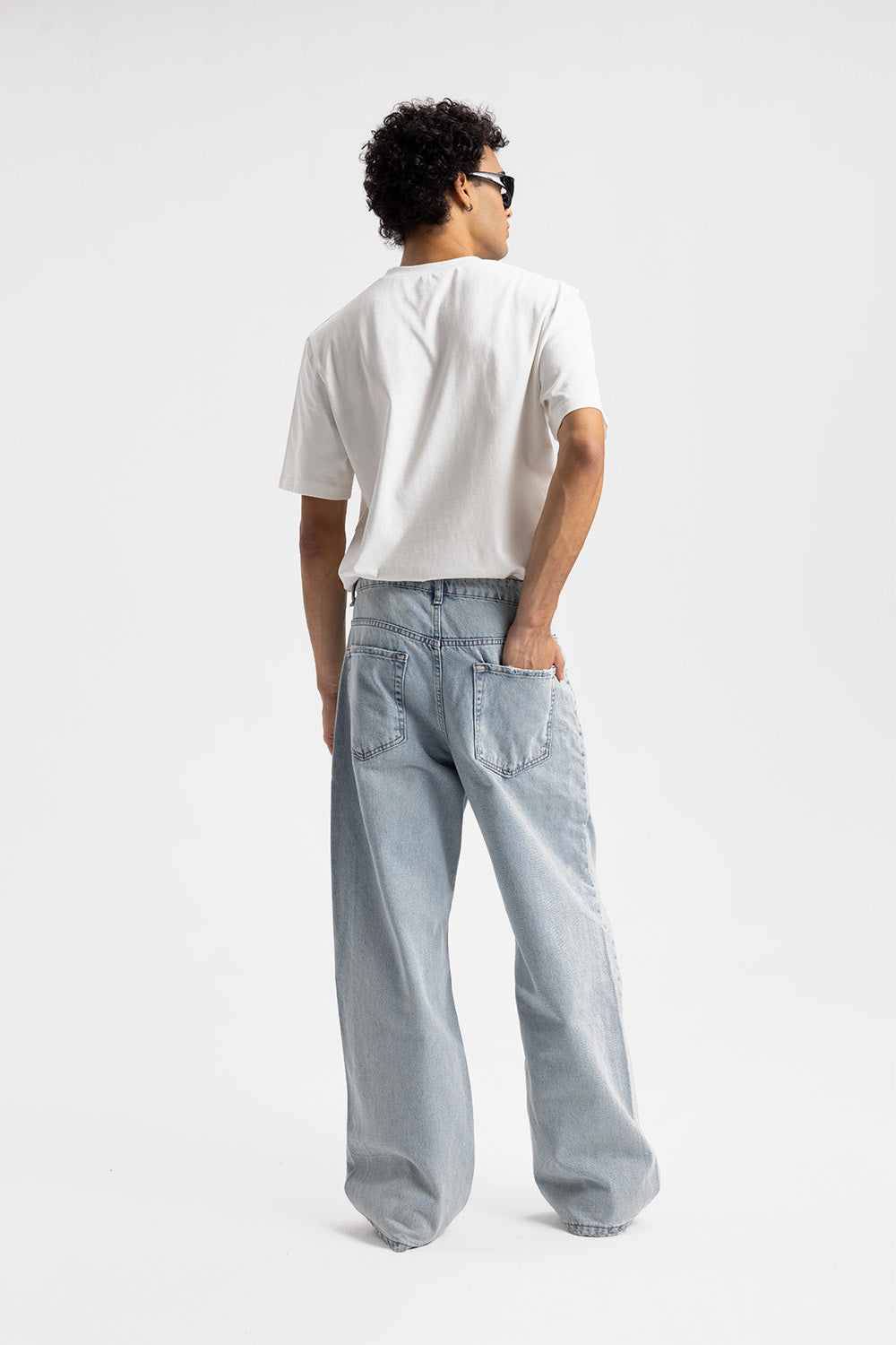 Giesto Jean baggy - Bleu