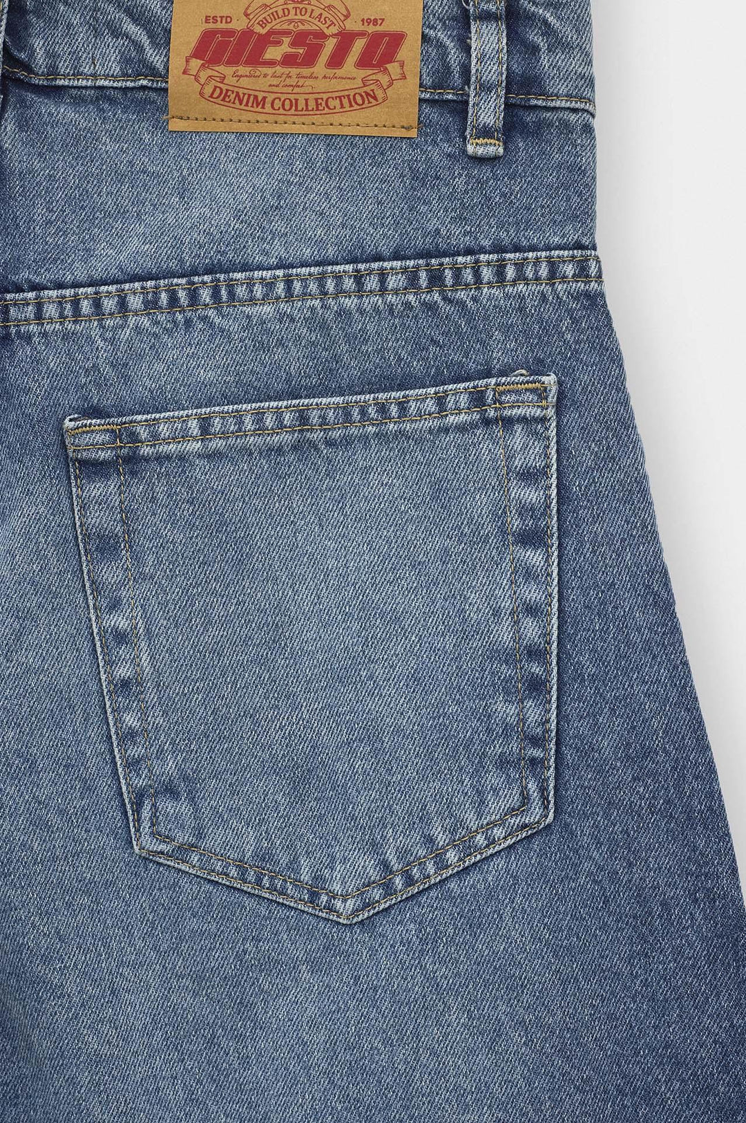 Giesto Jean bleu clair coupe ballon - Bleu clair