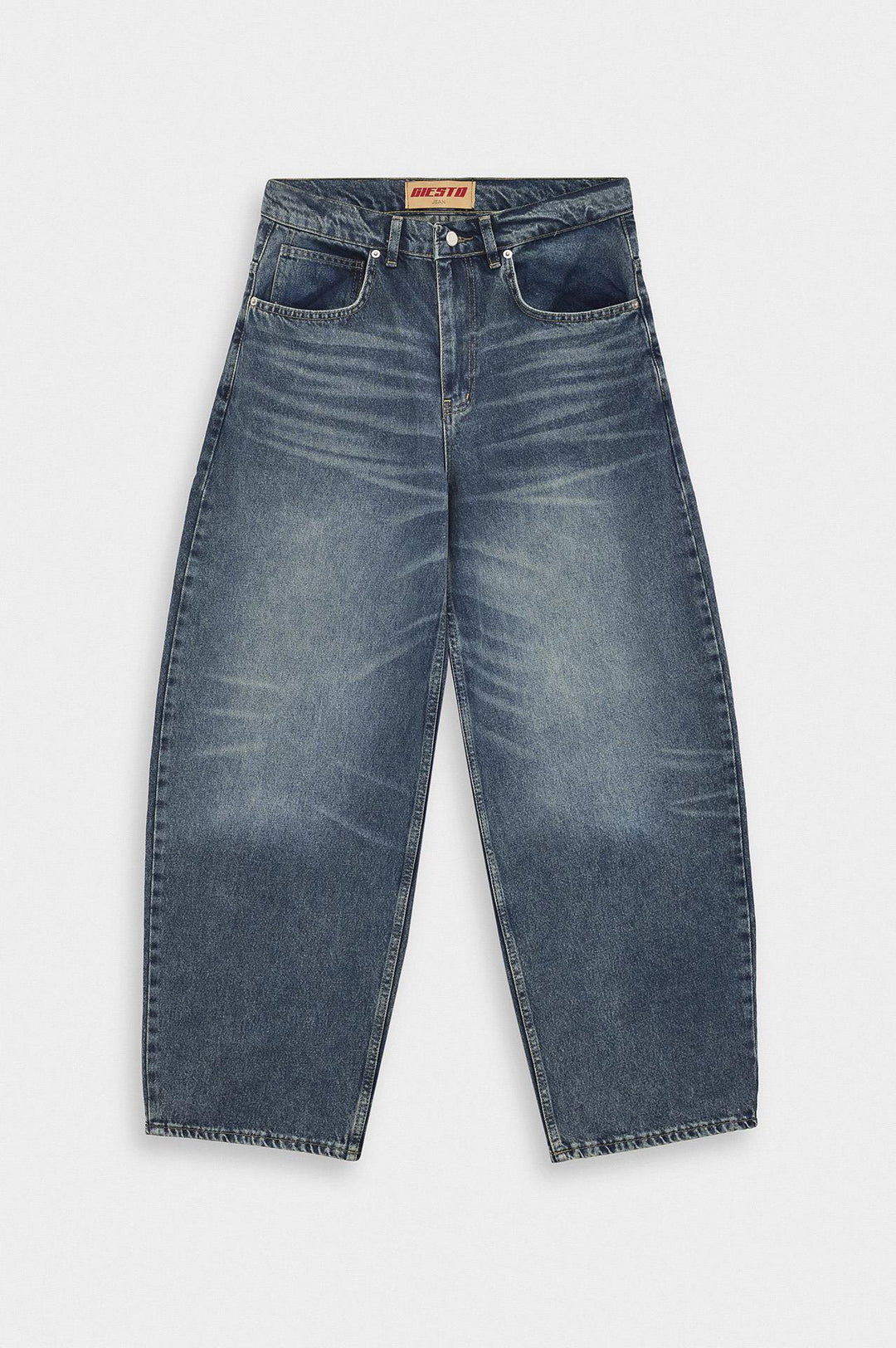 Giesto Jean bleu coupe ballon - Bleu