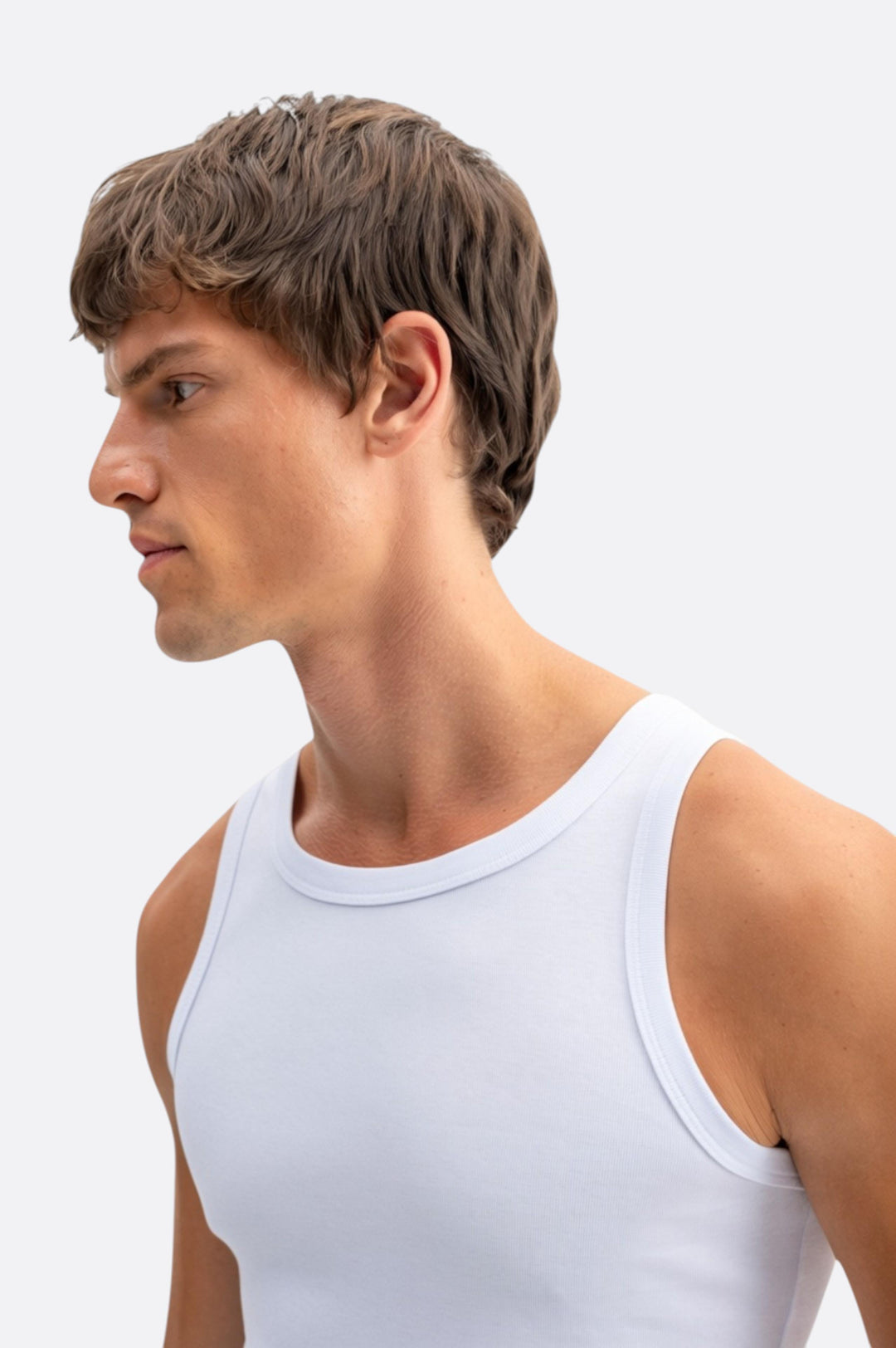 Giesto Débardeur Basic Blanc - Blanc