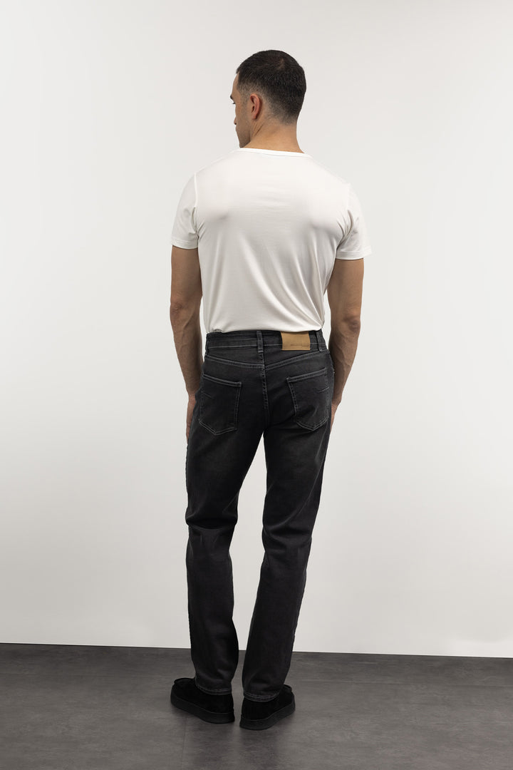Giesto Jean Slim Fit Basique - Anthracite