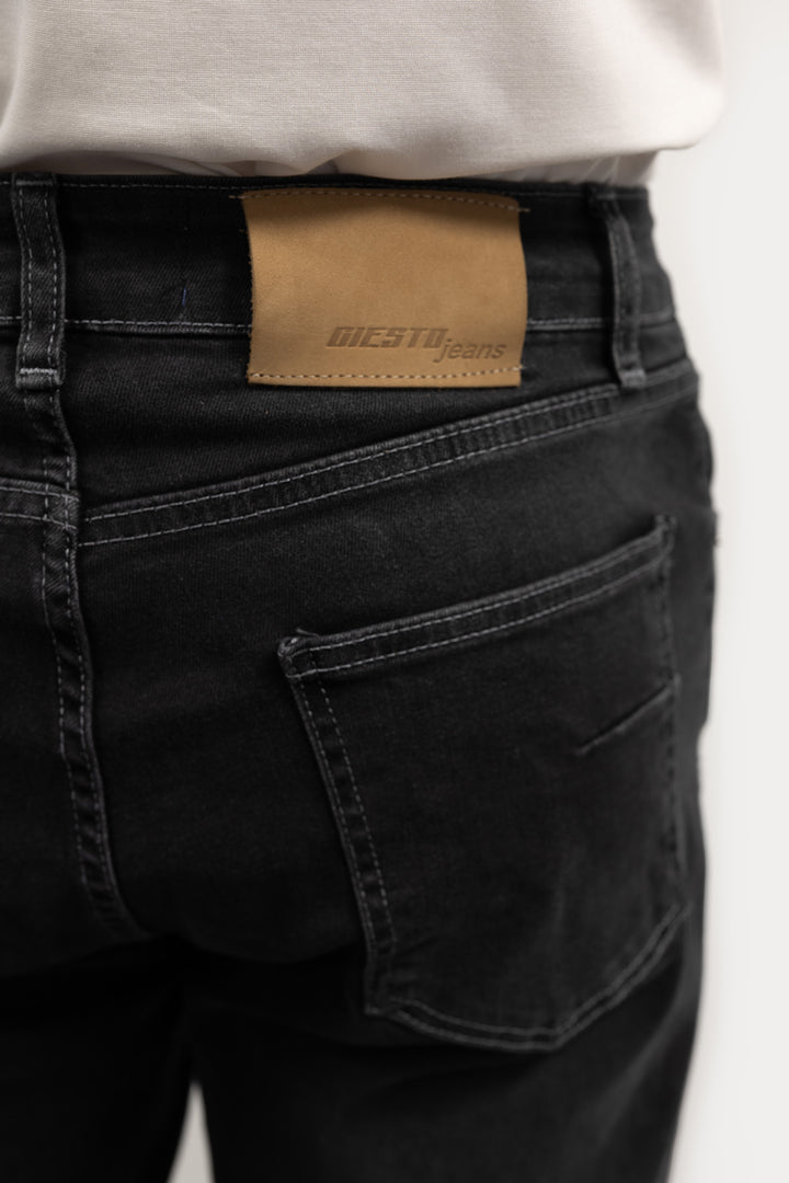 Giesto Jean Slim Fit Basique - Anthracite