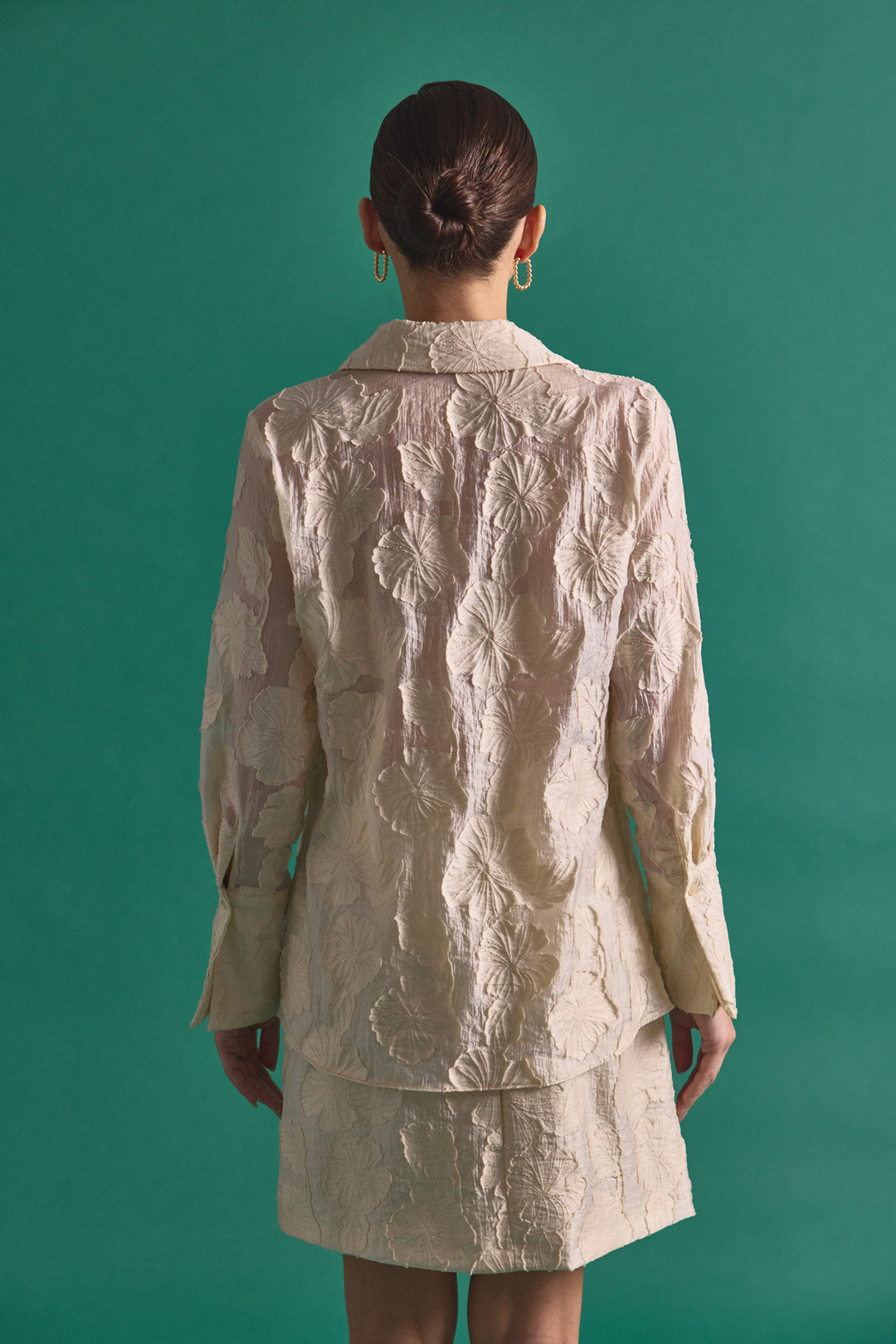 Sateen Chemise Belica - Beige