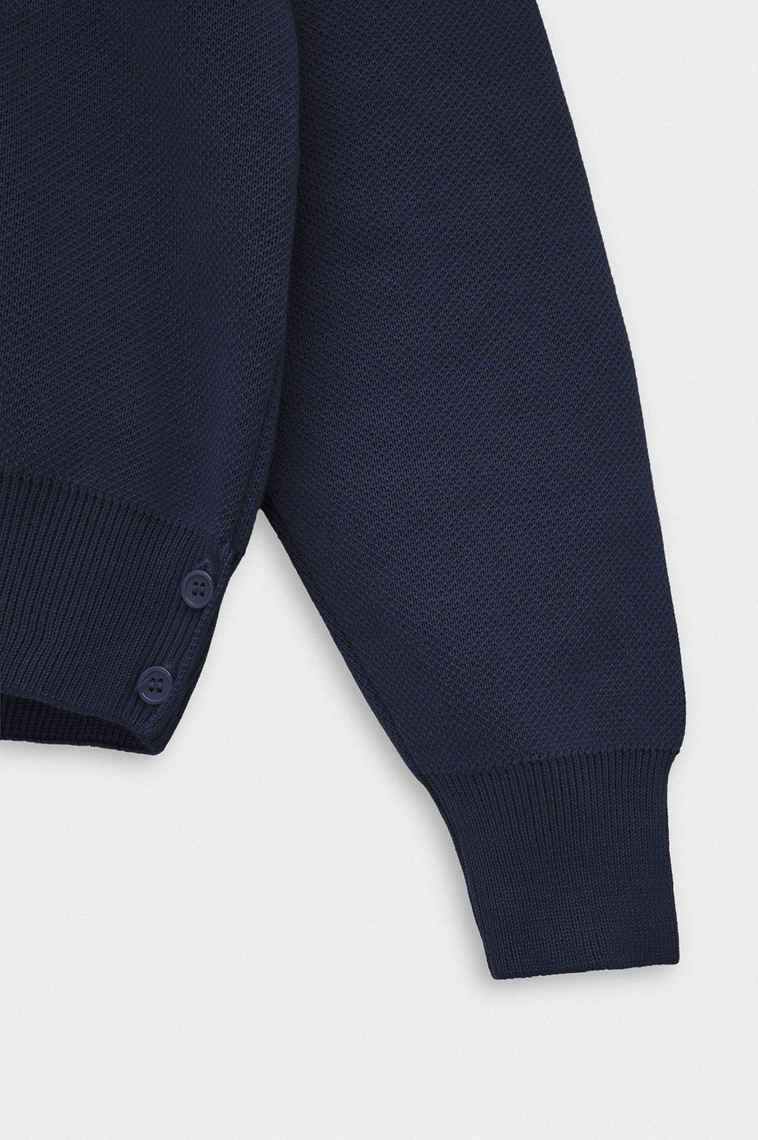 Giesto Pull en tricot bleu à col rond - Bleu marine
