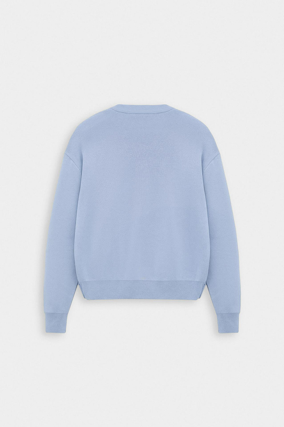 Giesto Pull en tricot bleu marine à col rond - Bleu