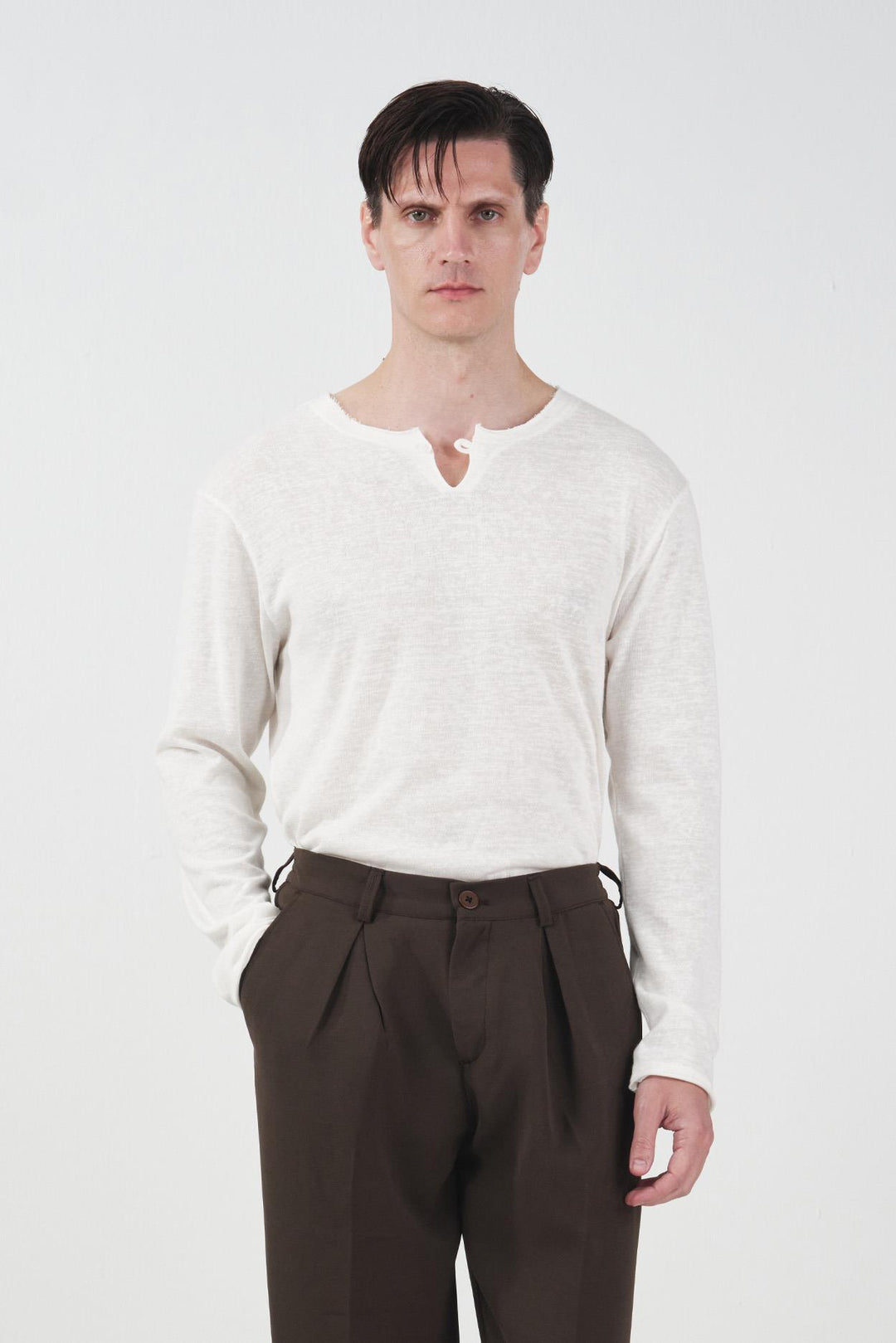 Giesto T-Shirt à manches longues beige Britli - Beige
