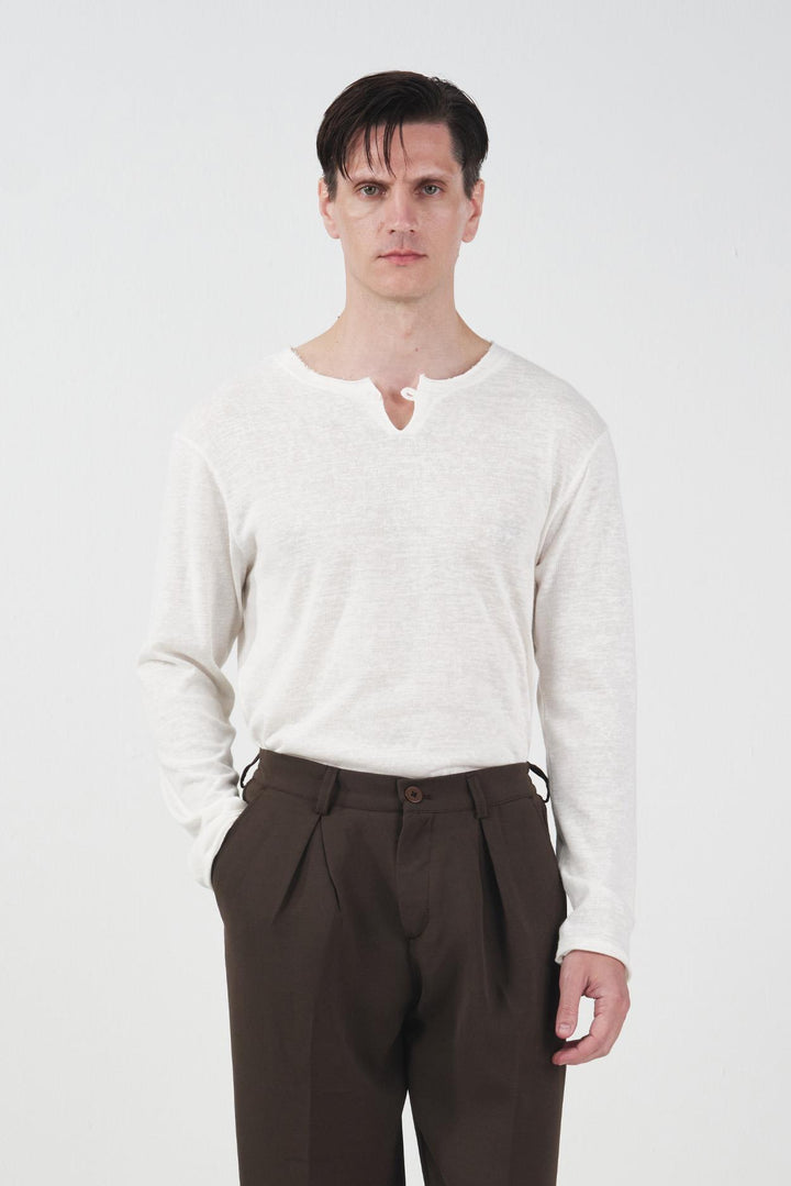 Giesto T-Shirt à manches longues beige Britli - Beige