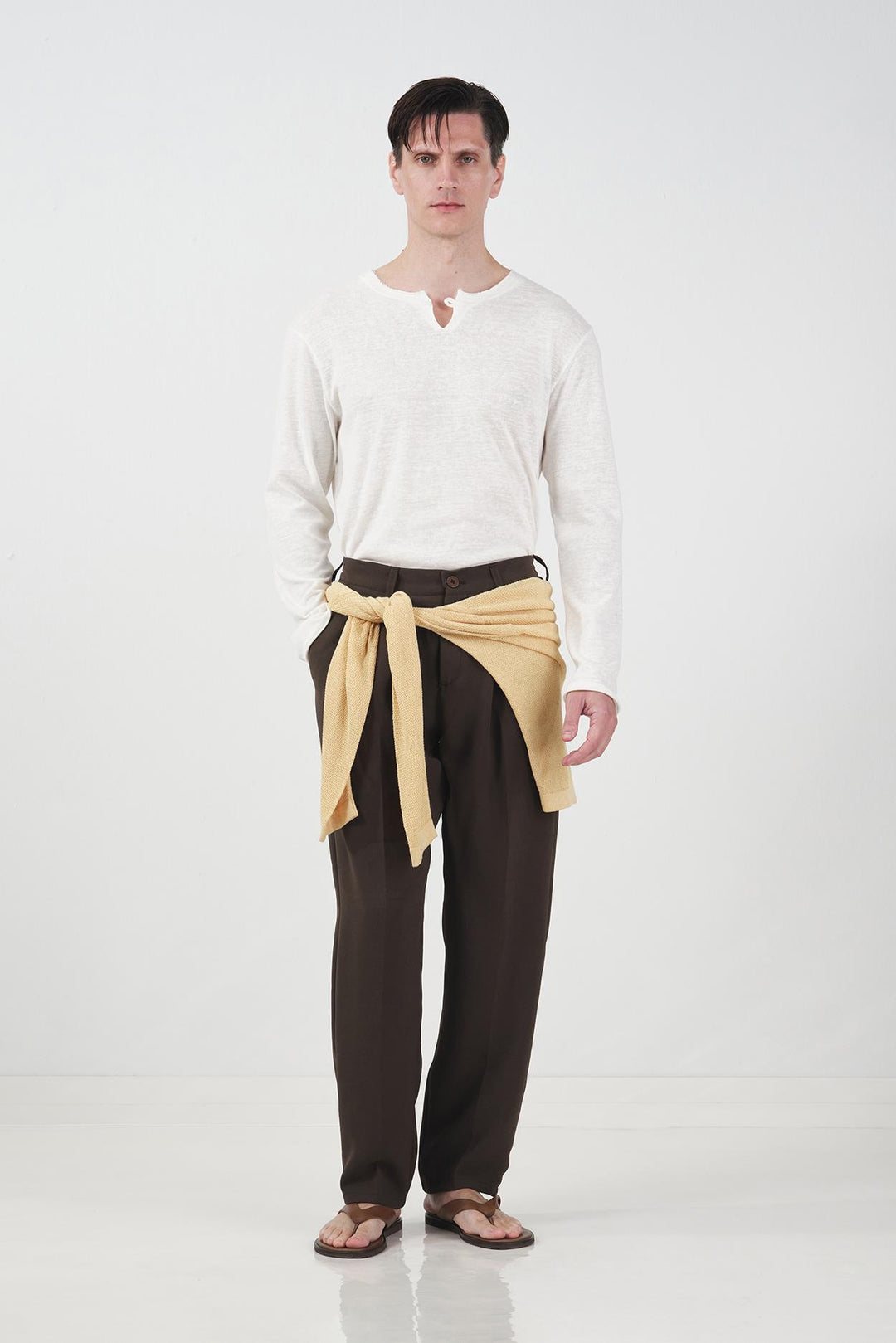 Giesto T-Shirt à manches longues beige Britli - Beige