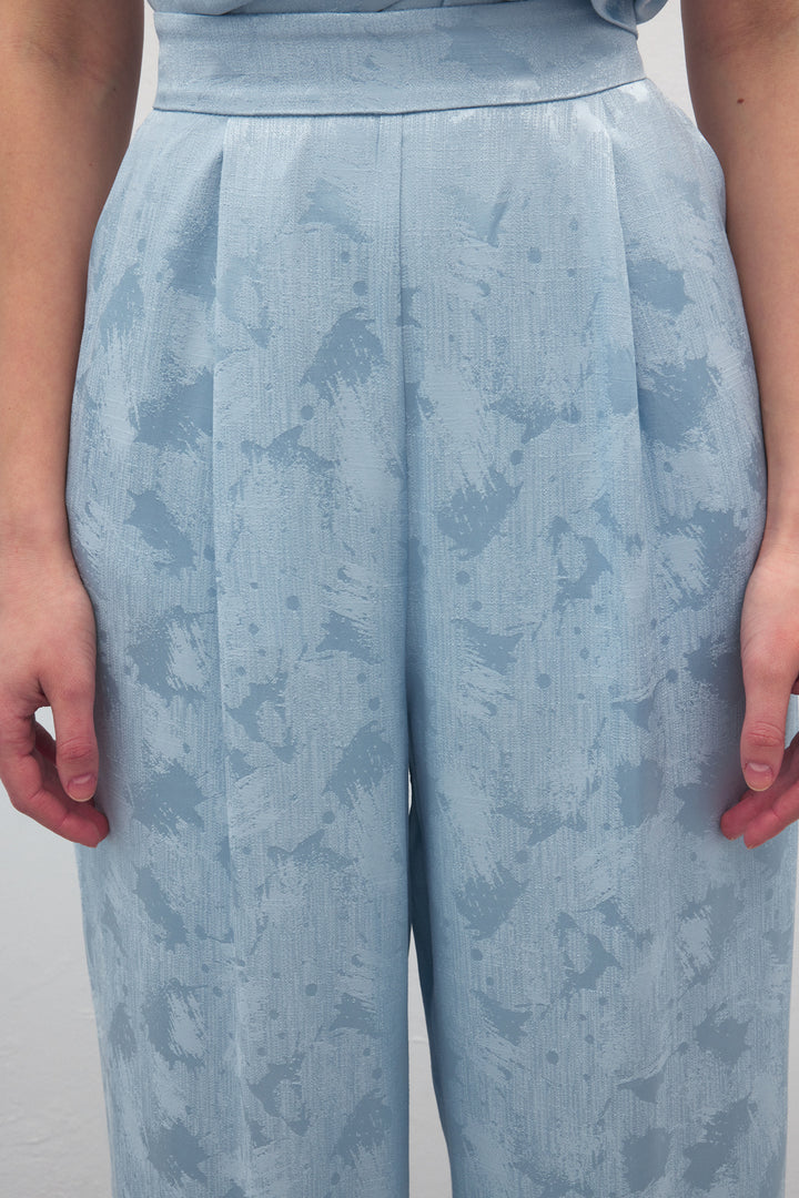 Sateen Pantalon Camila - bebe Bleu