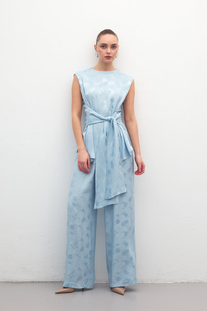 Sateen Pantalon Camila - bebe Bleu