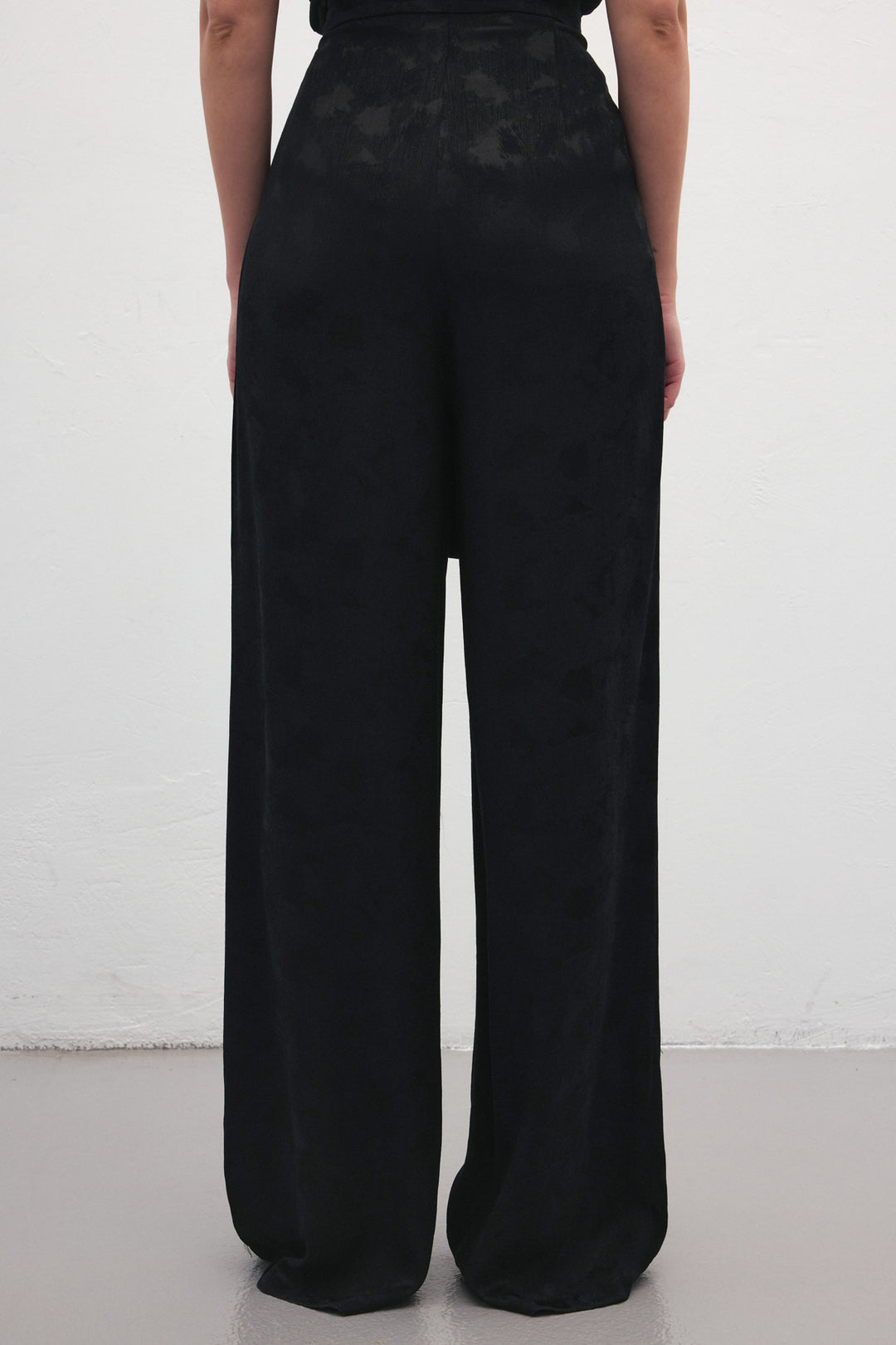 Sateen Pantalon Camila - Noir