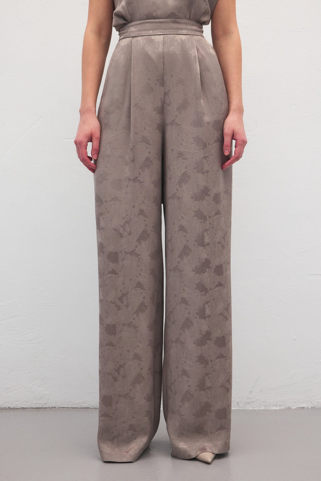 Sateen Pantalon Camila - Vison