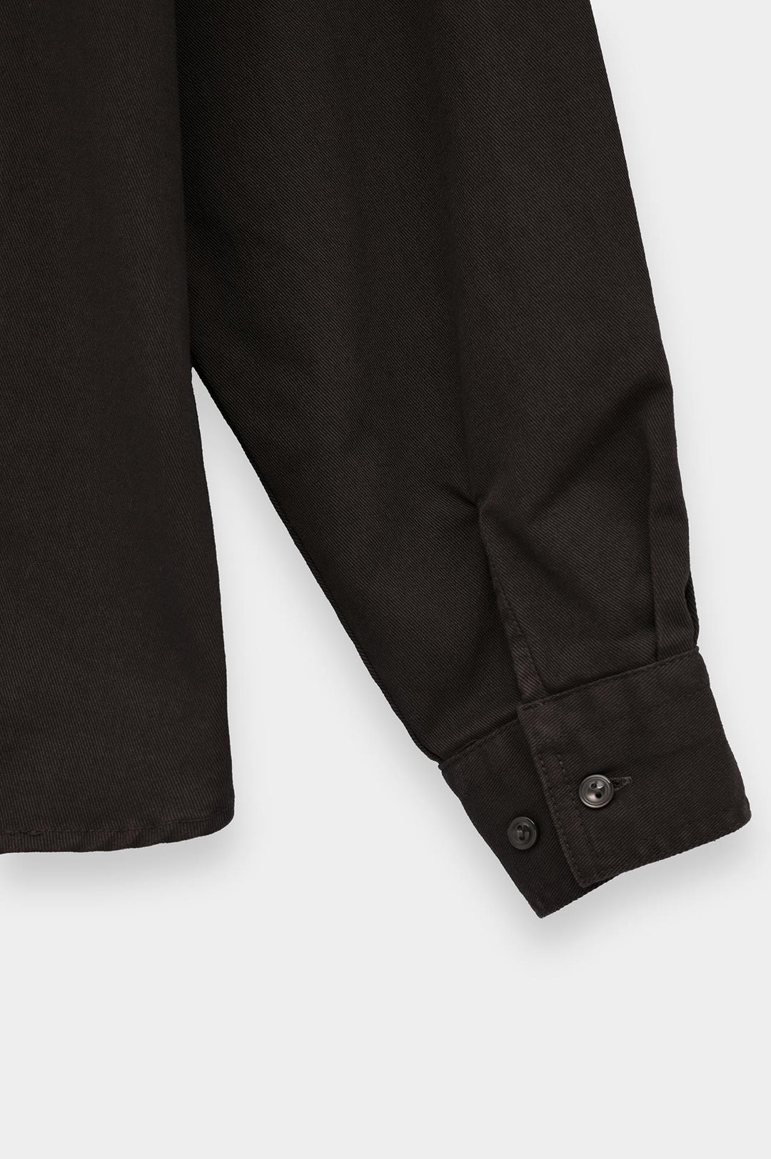 Giesto Chemise en gabardine marron à poches doubles - Marron