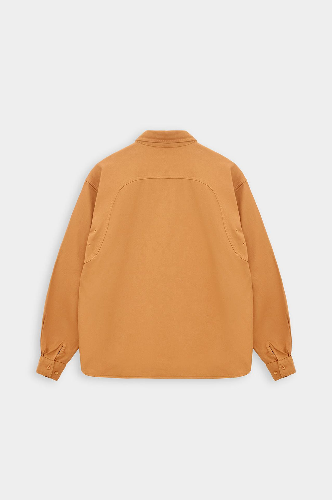 Giesto Chemise en gabardine tabac à double poche - Tabac
