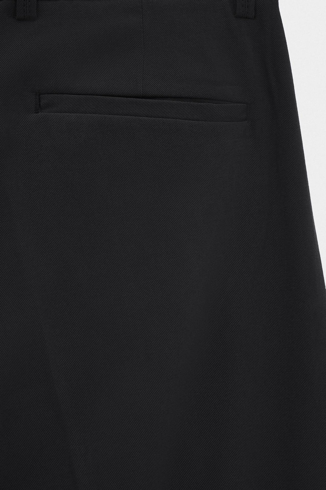 Giesto Pantalon modal noir à double plis - Noir