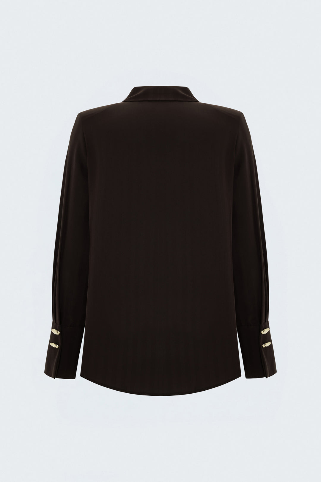 Sateen Chemise à Rayures - bitter