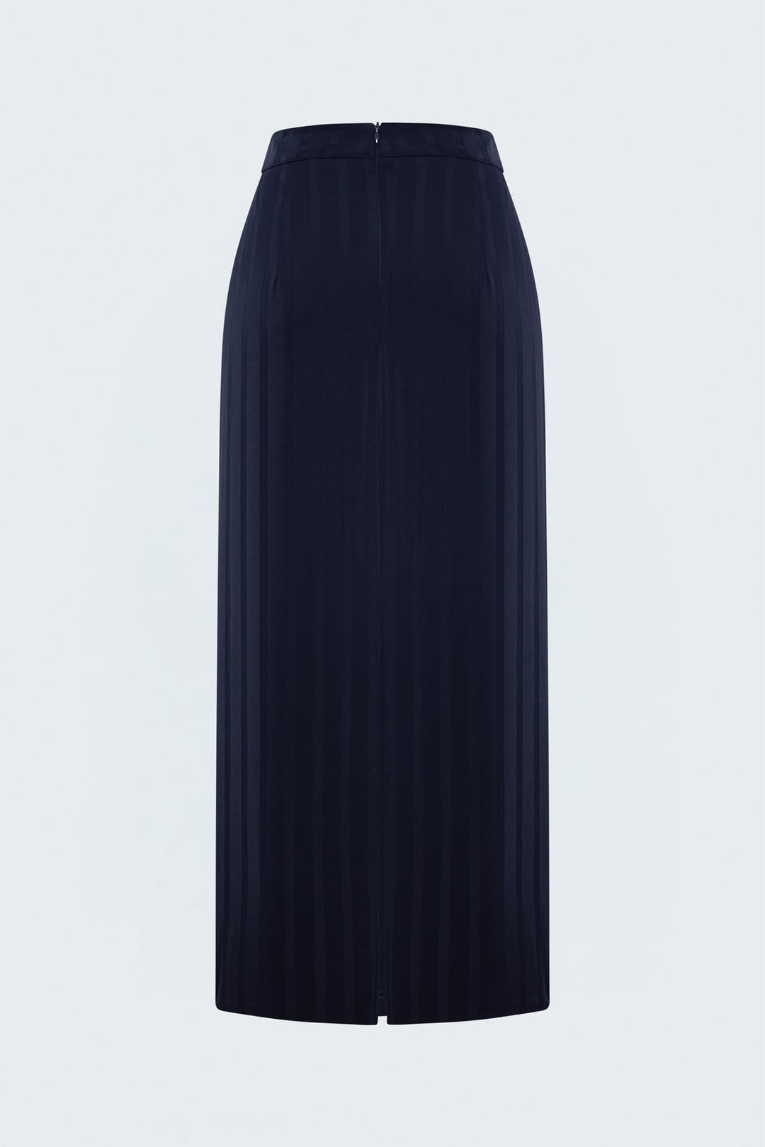 Sateen Jupe maxi à rayures - Bleu marine