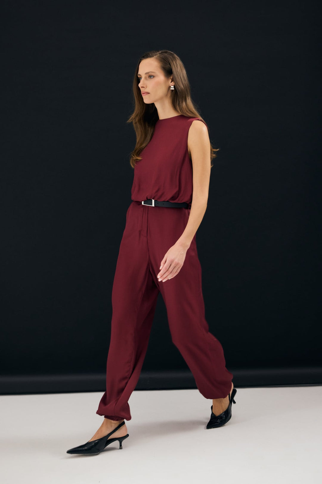 Sateen Pantalon Colin - Bordeaux