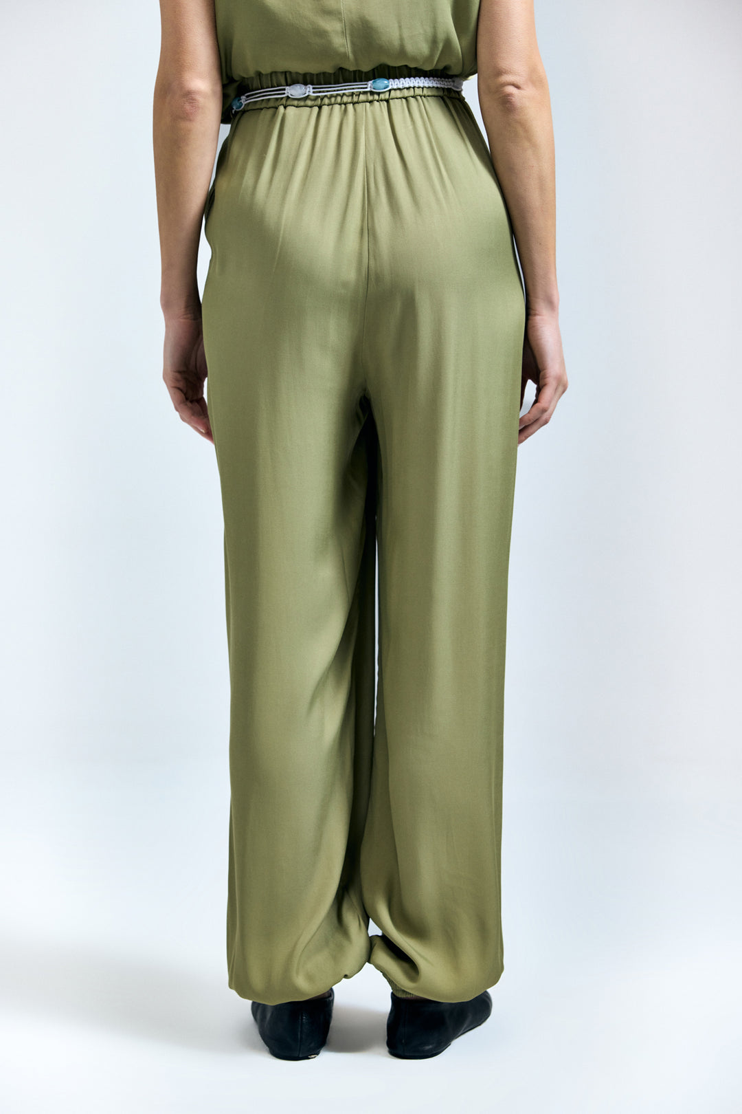 Sateen Pantalon Colin - Kaki