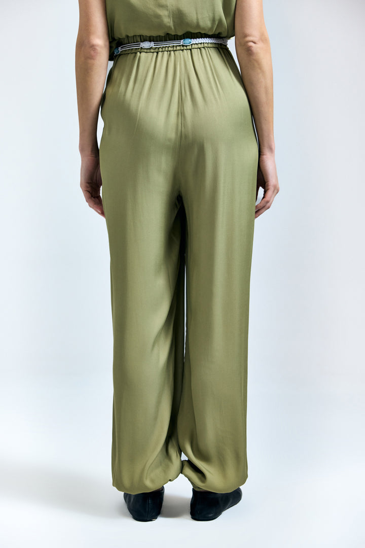 Sateen Pantalon Colin - Kaki