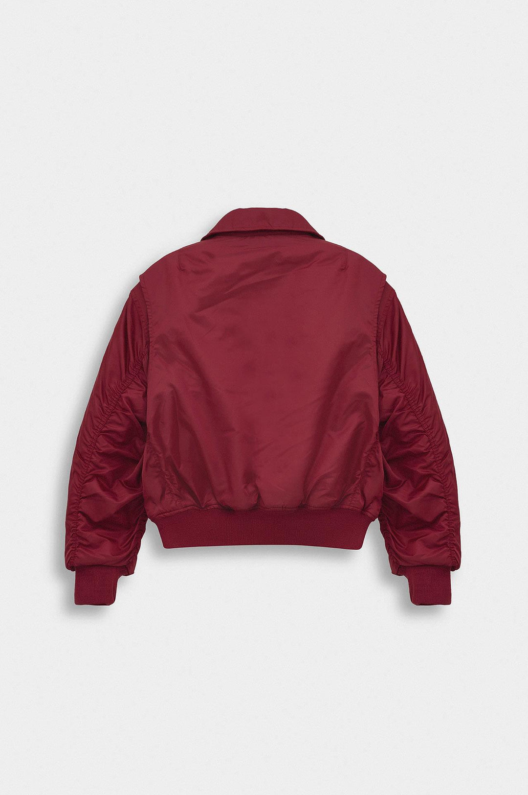 Giesto Veste Crop Bomber Bordeaux - Bordeaux