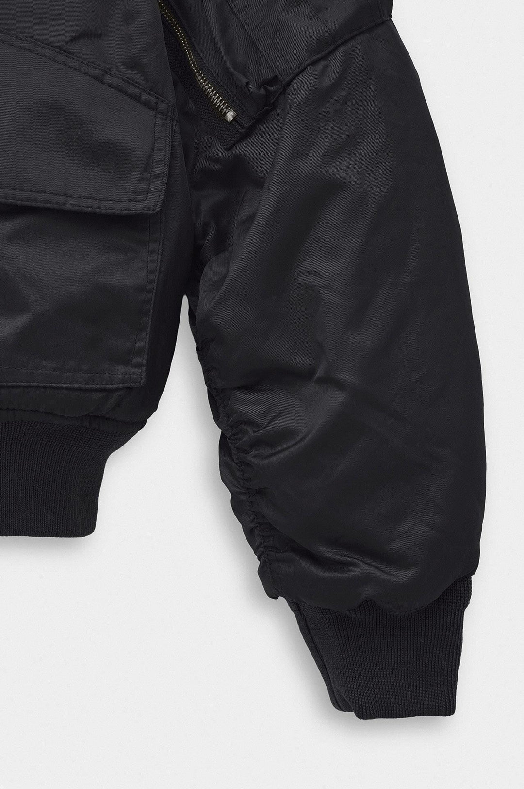 Giesto Veste Crop Bomber Noir - Noir