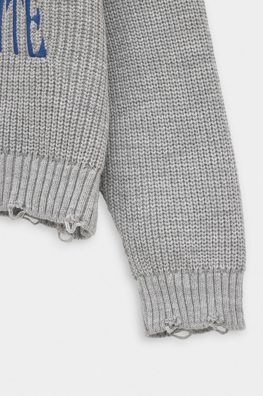 Giesto Pull crop fit gris - Gris