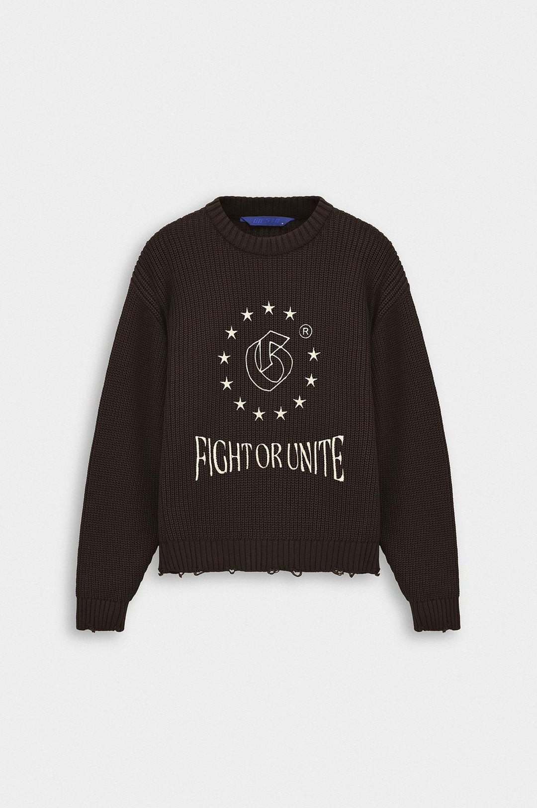 Giesto Pull crop fit marron - Marron