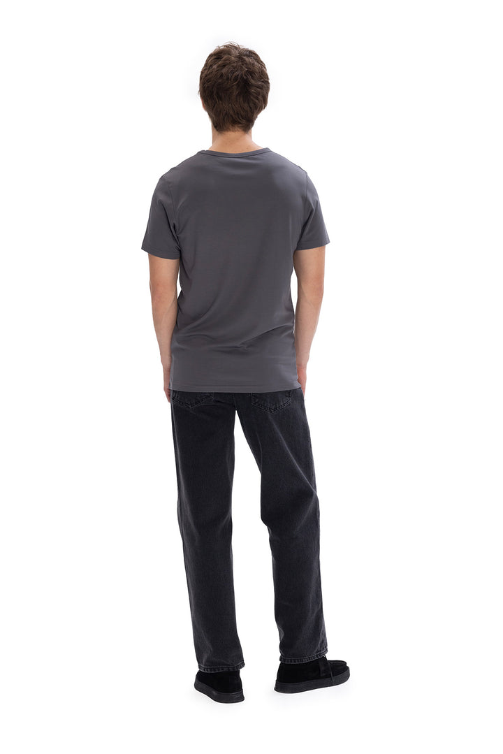 Giesto T-Shirt Ajusté - Anthracite