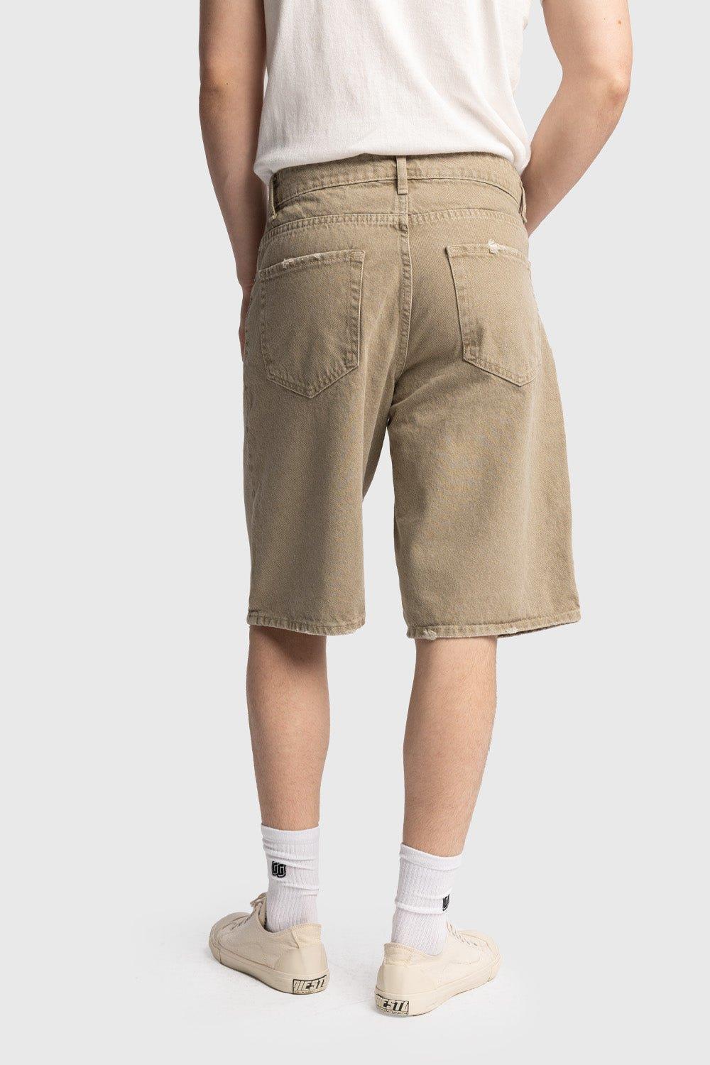 Giesto Short en Jean - Beige