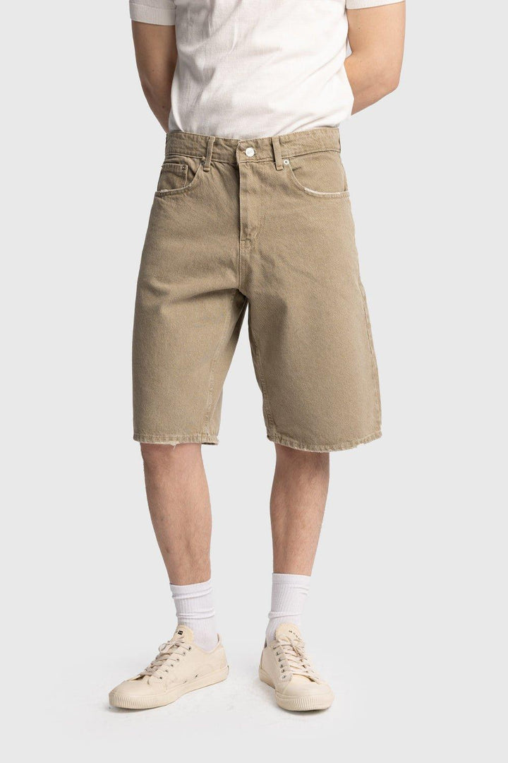 Giesto Short en Jean - Beige