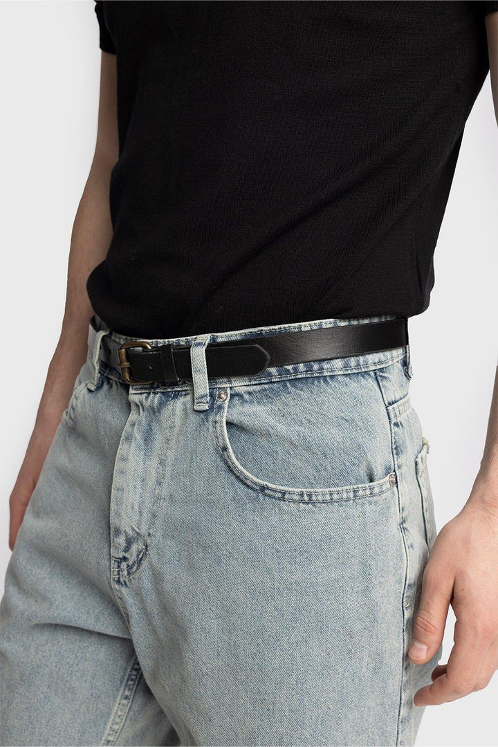 Giesto Short en Jean - Bleu