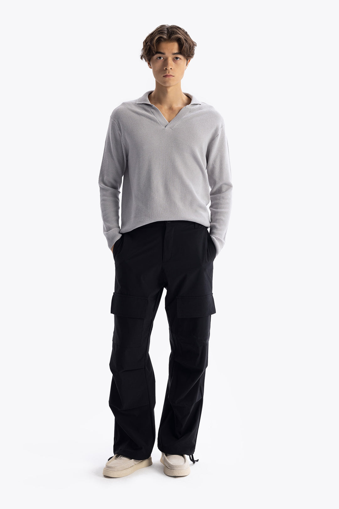 Giesto Pull Col Marin - Gris