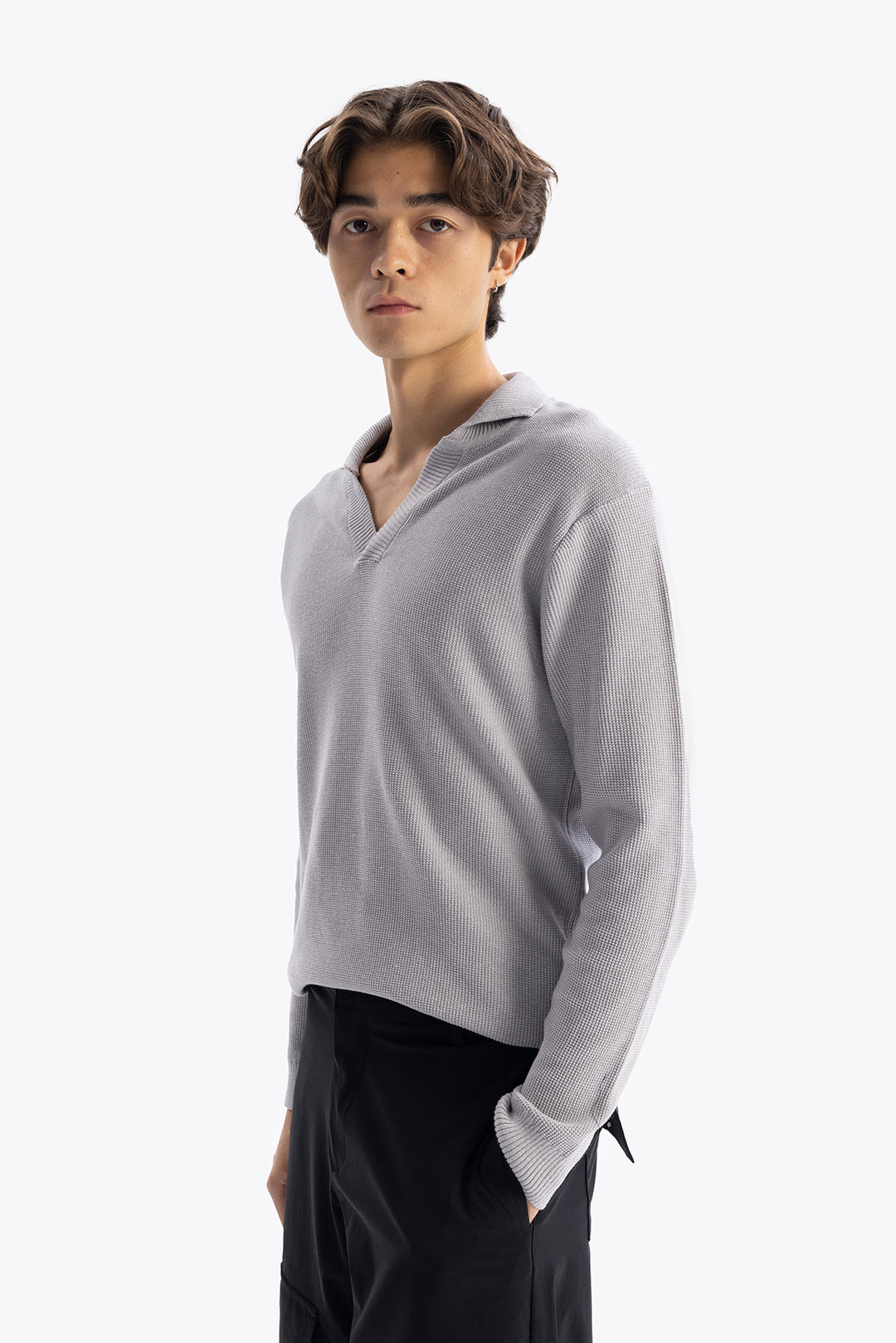 Giesto Pull Col Marin - Gris