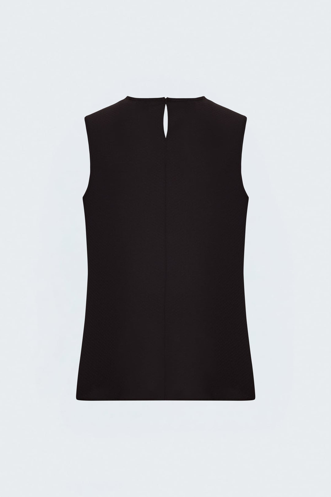 Sateen Blouse Col Degagé Imprimée - Foncé Marron