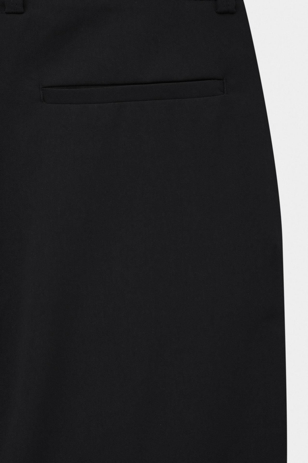 Giesto Pantalon en Flare en Fonte Noir - Noir