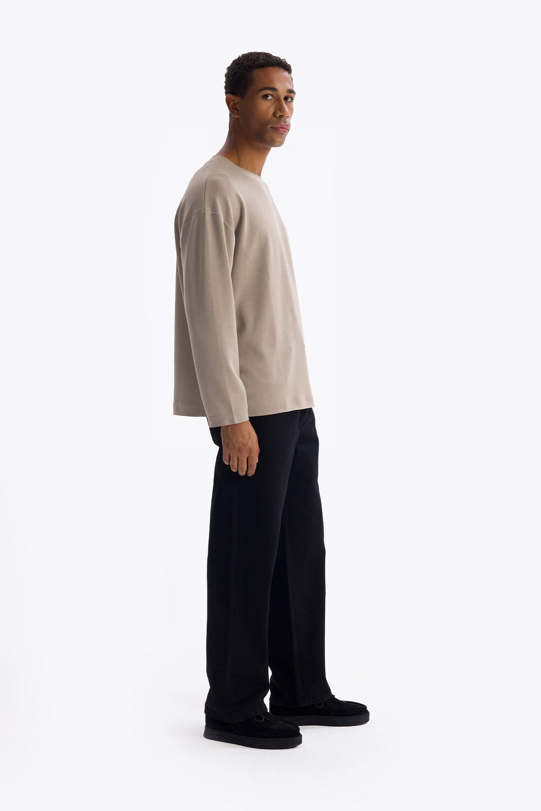 Giesto T-Shirt Ample - Tabac