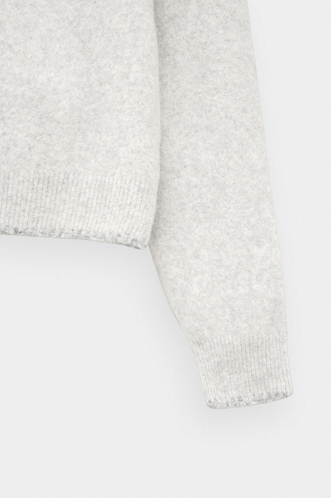 Giesto Pull en tricot gris à détails de boutons - Gris