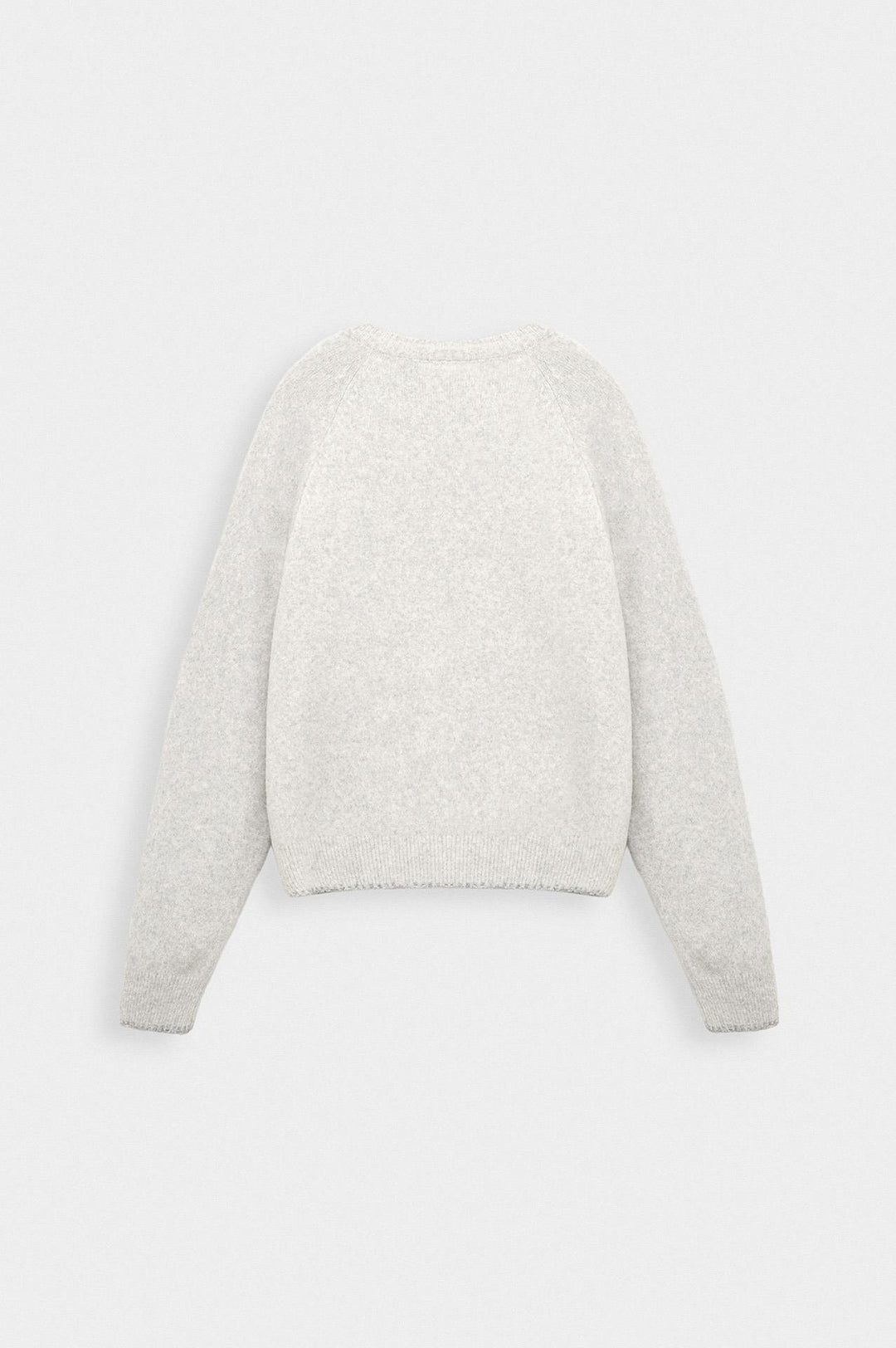 Giesto Pull en tricot gris à détails de boutons - Gris